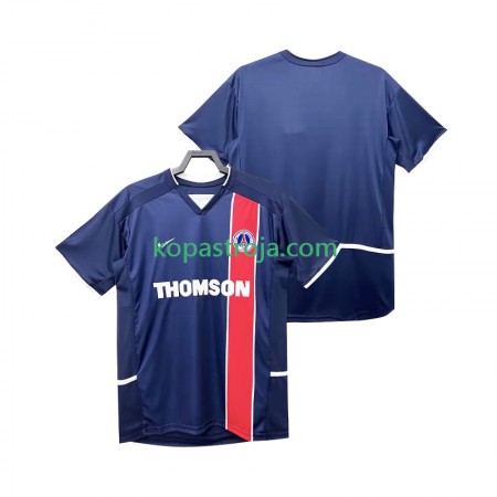Billiga Fotbollströjor Paris Saint-Germain 2003 Retro Hemma tröja 2002 Kortärmad